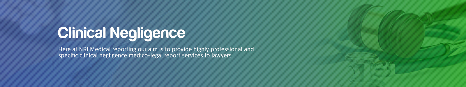 NRI_Clinical negligence_banner
